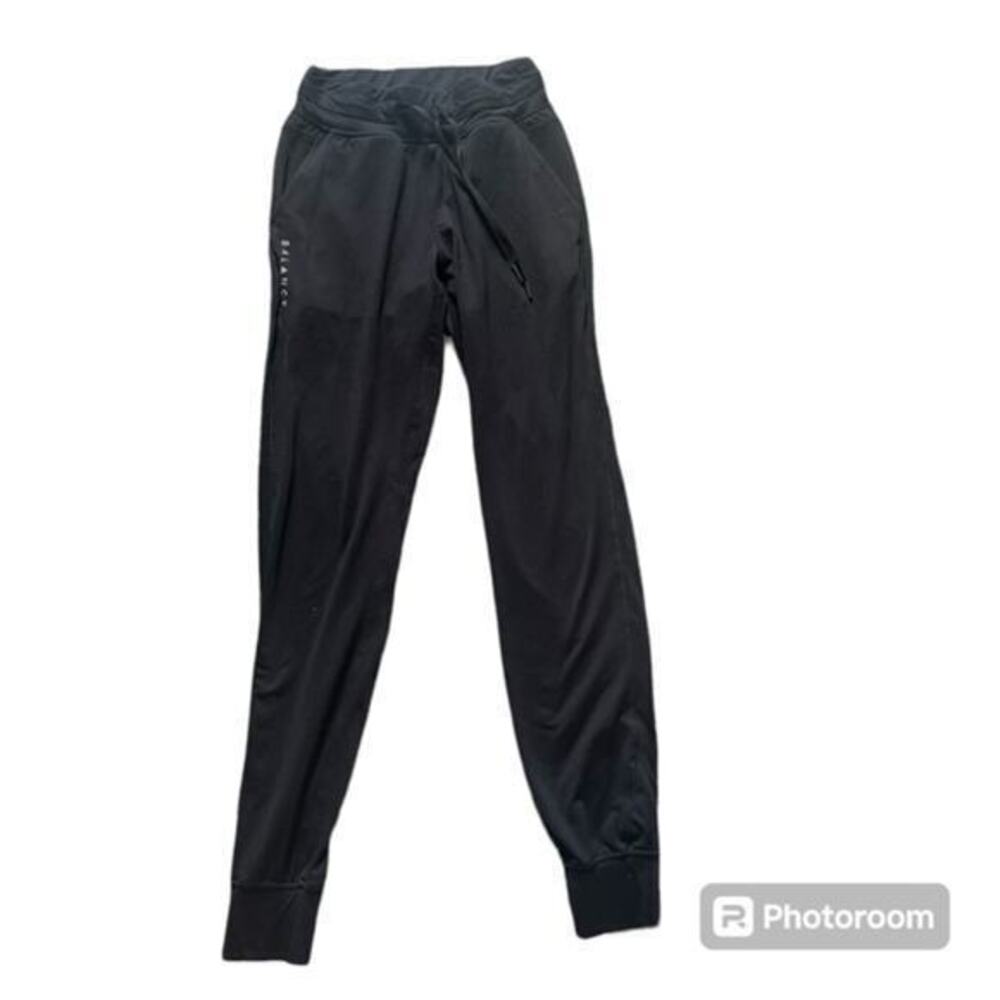 Black Balance Collection jogger sporty light weight pants